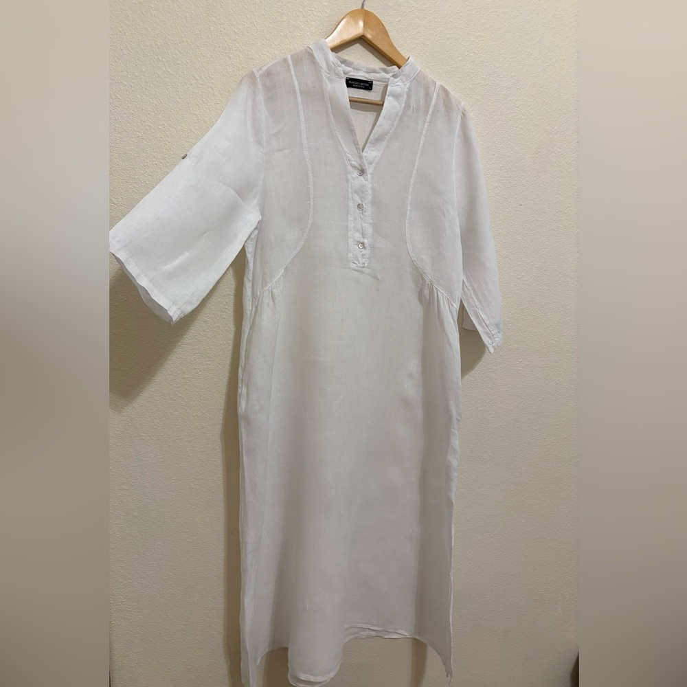 Francesca Bettini Maxi Linen Dress